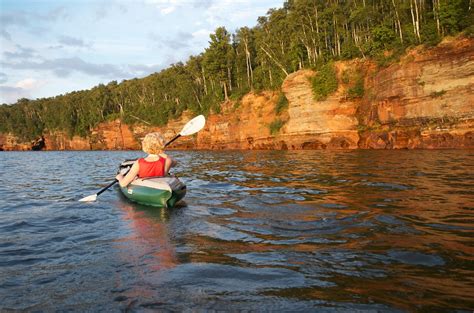 Sea Kayaking Along Apostle Islands National Lakeshore Flickr