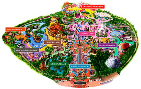 Walt Disney World Theme Parks Map United States Map Sexiz Pix