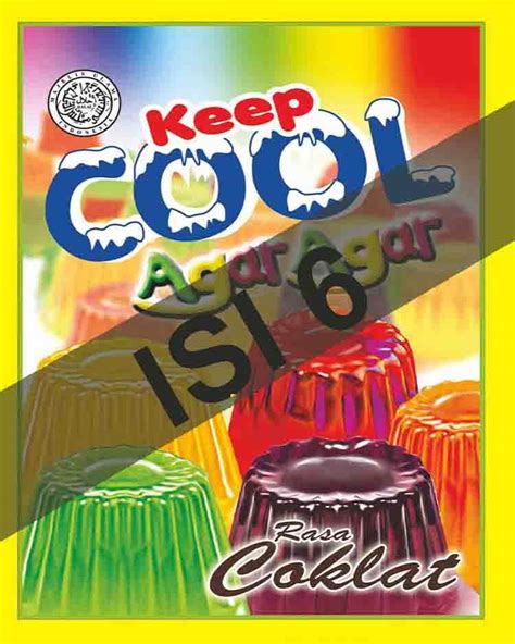 Resep 'agar agar busa' paling teruji. Keep Cool Agar Coklat (ISI 6) | Keep Cool Delicacies