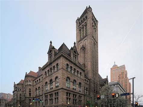 Allegheny County Courthouse In Downtown Pittsburgh United States