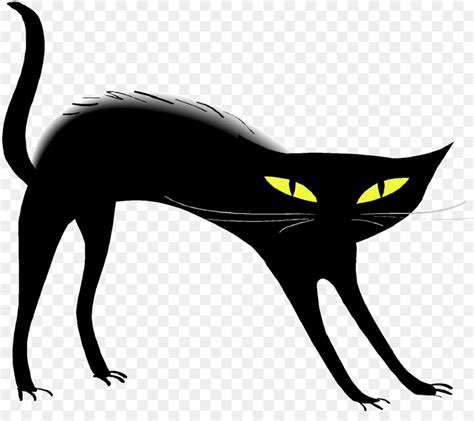 The fear of friday the 13th has a long history, and black cats have always been associated with the day as a bad omen. Black cat Friday the 13th Kitten Clip art - cats png ...