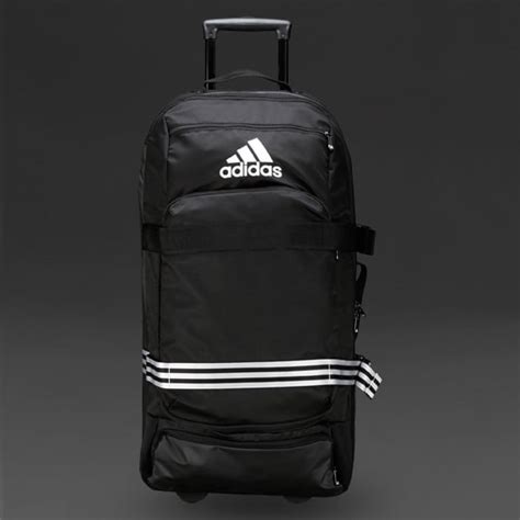 Bags And Luggage Adidas Three Stripe Ttrolley Xl Blackwhite