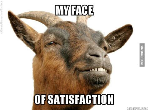 My Satisfied Face 9gag