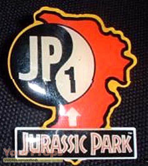 Jurassic Park Jurassic Park Pin Original Movie Prop