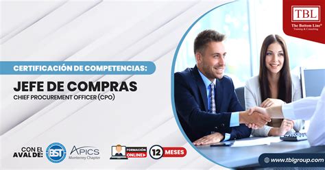 Jefe De Compras Chief Procurement Officer Cpo Tbl