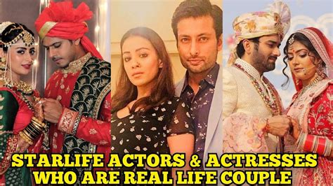 Popular Starlife Actors And Actresses Who Are Real Life Couple In