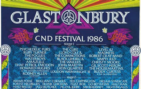 Trending 296ecs Glastonbury Festival Line Up 1983