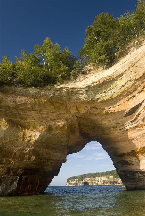 Rock Arch Pictured Rocks National Photograph By Steve Gettle