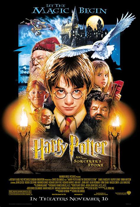 Harry Potter Y La Piedra Filosofal Así Es La Primera Película De La Saga