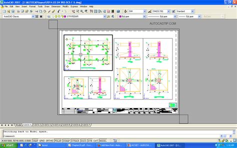 Model Space And Paper Space In Layout Autocad Autocad Tips