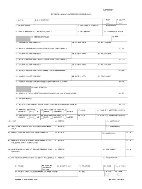 Navpers 1070 602 Fill Out And Sign Online Dochub