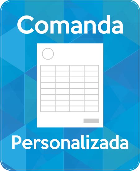 Comanda Personalizada - Agência Digital A&F Design - Loja2 ...