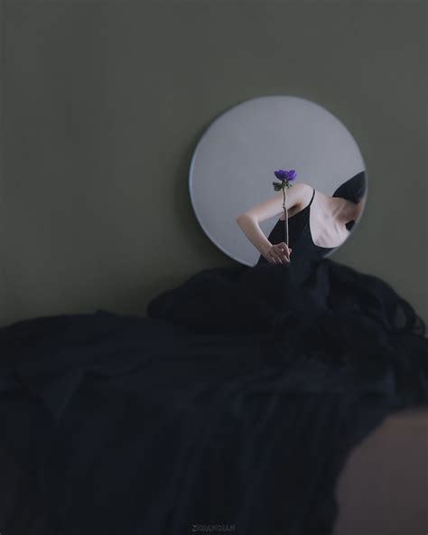 Ziqian Liu Captures Poetic Self Portraits In Clever Mirror Reflections