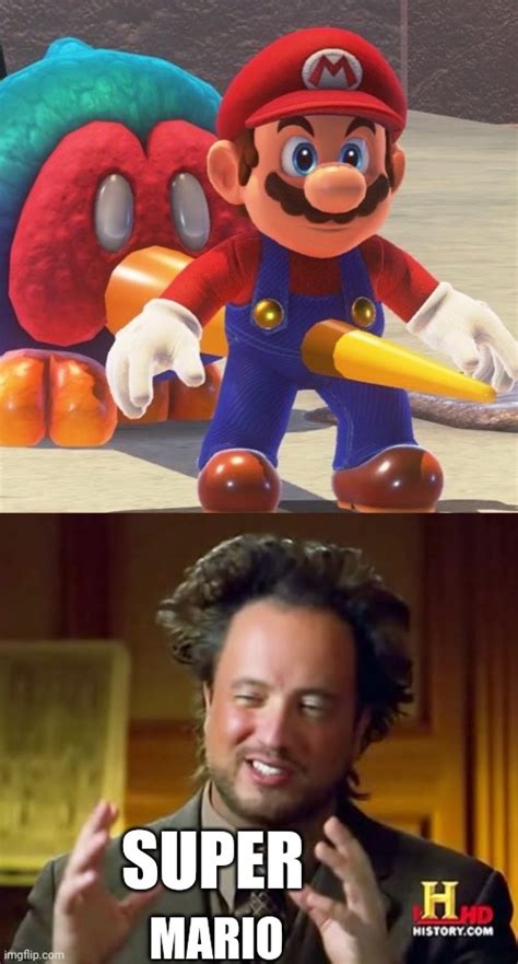 Mario Is Immune To Stabbings Imgflip