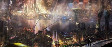 You will definitely choose from a huge number of pictures that option that will suit you exactly! Download 2560x1080 wallpaper cyberpunk, city, cityscape ...