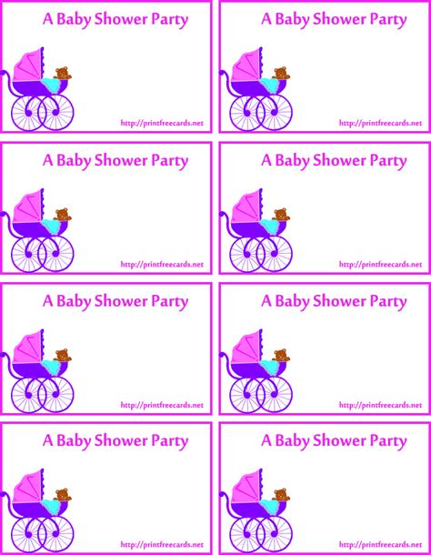 Just click on the image given above and save the bigger image in your computer. 6 Best Images of Printable Baby Shower Gift Tags Templates ...