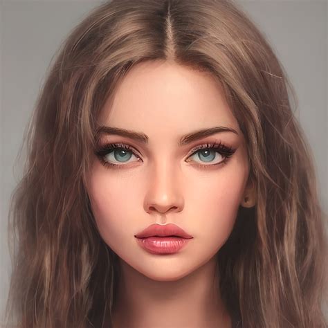 Beautiful Girl Digital Art Innocence By Caterina Christakos Digital Portrait Art Character