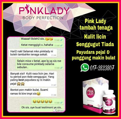 Pink lady body perfection is a special supplement to help women who wants to beautify their body shape, bright and healthy skin, enhance breast and bottom. PINK LADY BODY PERFECTION