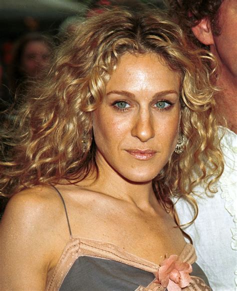 Pictures Celebrities With Naturally Curly Hair Sarah Jessica Parker Natural Curls