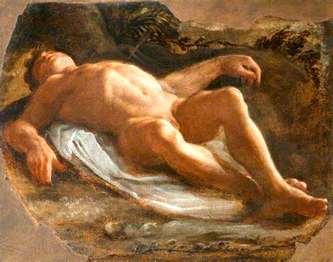 Nec Spe Nec Metu Annibale Carracci A Recumbent Male Nude 1584