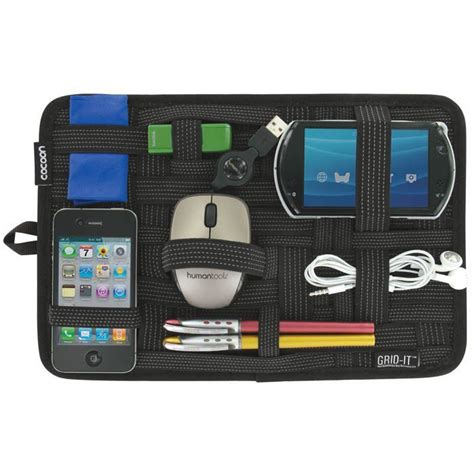 Gridit Organizer Pouch For Managing Loose Objects By