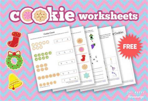 Cookie Worksheets Free Printables The Happy Housewife™ Home Schooling