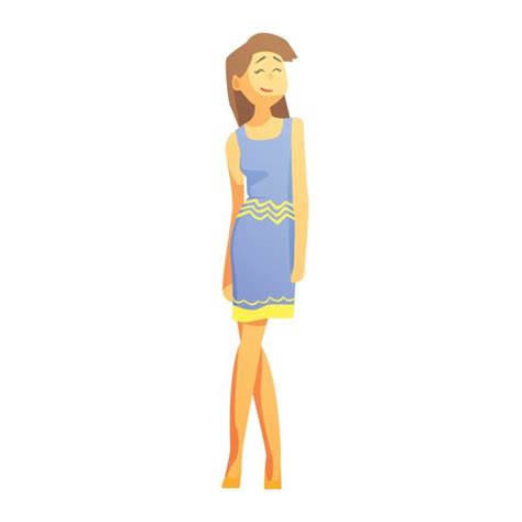Tall Girl Illustrations Royalty Free Vector Graphics