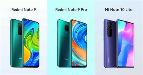 Смартфон xiaomi redmi note 9 pro 6/128gb. Xiaomi Redmi Note 9, Redmi Note 9 Pro, Mi Note 10 Lite ...