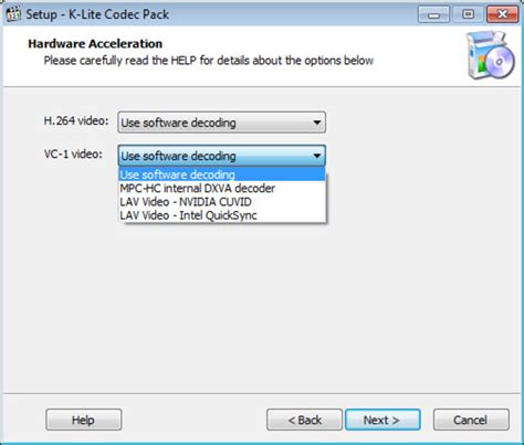Run the downloaded file to start the installation. K-Lite Codec Pack - ダウンロード