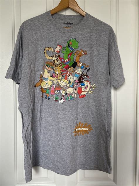 Nickelodeon Cartoons 2020 Viacom Graphic Shirt Sz XL - Gem