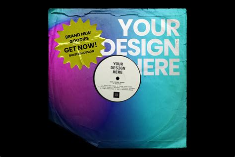 Download Vinyl Record Mockup on Behance