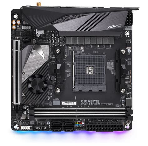 GIGABYTE X I AORUS PRO WIFI Mainboard AMD X AMD AM Socket DDR RAM Mini ITX