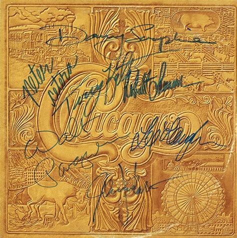 Chicago Band Signed Chicago Vii Album Artist Signed Collectibles And