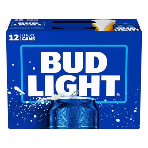 Bud Light 12 Pack Cans Bin 604 Wine Spirits