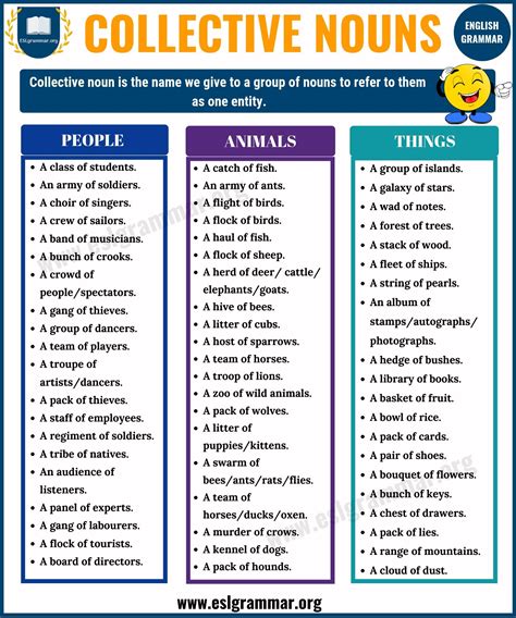 Nouns Types Of Nouns With Definition Rules Useful Examples Esl Grammar