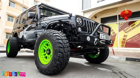 Jeep Wrangler Sport Unlimited Without Fenders Chinese Style In Dubai