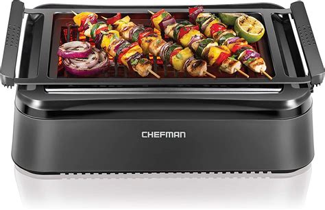Chefman Electric Smokeless Indoor Grill With Infrared
