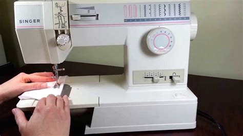Singer Sewing Machine Model Stitch Includes Manual Youtube