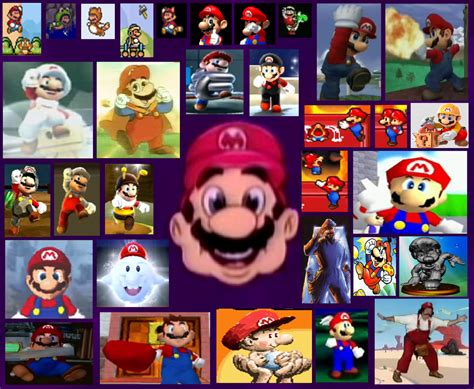 Character Collage Mario By Austria Man On Deviantart