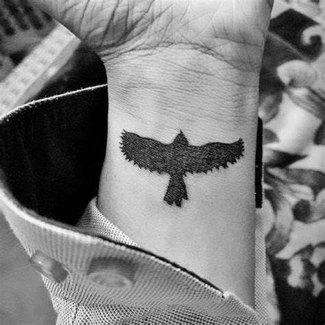 Small Wrist Tattoos For Men Simple Eagle Designs Simple Tattoos For