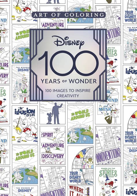 Art Of Coloring Disney 100 Years Of Wonder 100 Images To Inspire