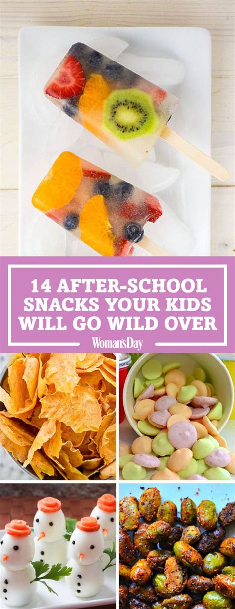 22 Easy After School Snacks Your Kids Will Go Wild Over Healthy