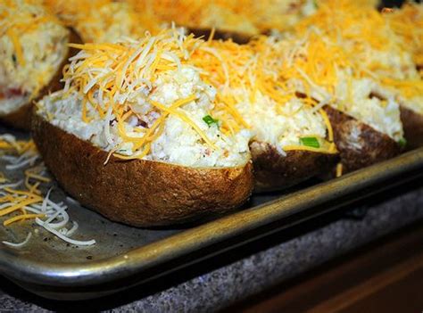 Though twice baked potato casseroles are the most popular twice baked potato recipe but i think there is a lot that you can make with it. The Pioneer Woman's - Twice Baked Potatoes | Food, Recipes ...