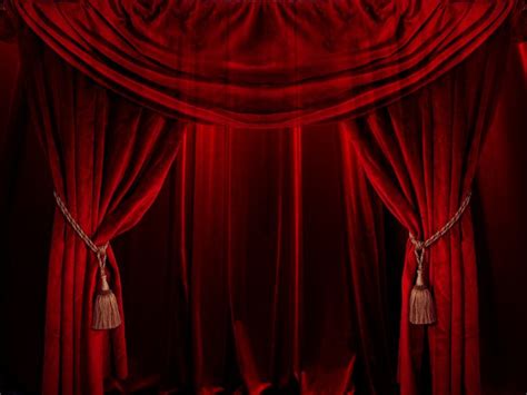 Red Curtains Stage Curtains Curtains
