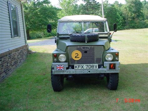 1979 Land Rover Series Iii Military Airportable Lightweight For Sale