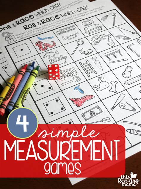 4 Simple Measurement Games For Kids Free This Reading Mama