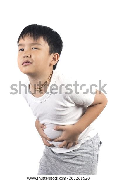 Boy Abdominal Pain Stock Photo 283261628 Shutterstock