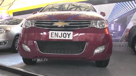 Chevrolet Enjoy At Hyderabad International Auto Show 2015 - Hybiz.tv