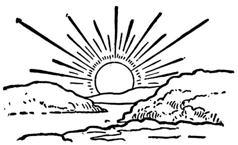 Sunrise | ClipArt ETC