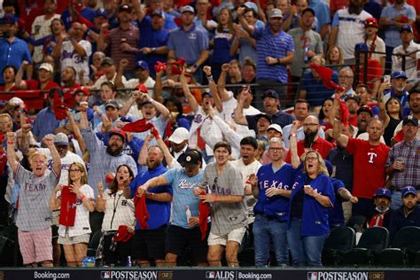 Texas Rangers Fans Flood Globe Life Field For Alds